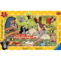 RAVENSBURGER 6151 Kinderpuzzle Der kleine Maulwurf und seine Freunde