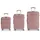 GABOL Akane Koffer-Set 3-tlg. rosa