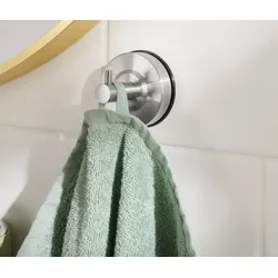 Tchibo - Haken mit Saugnapf - silber