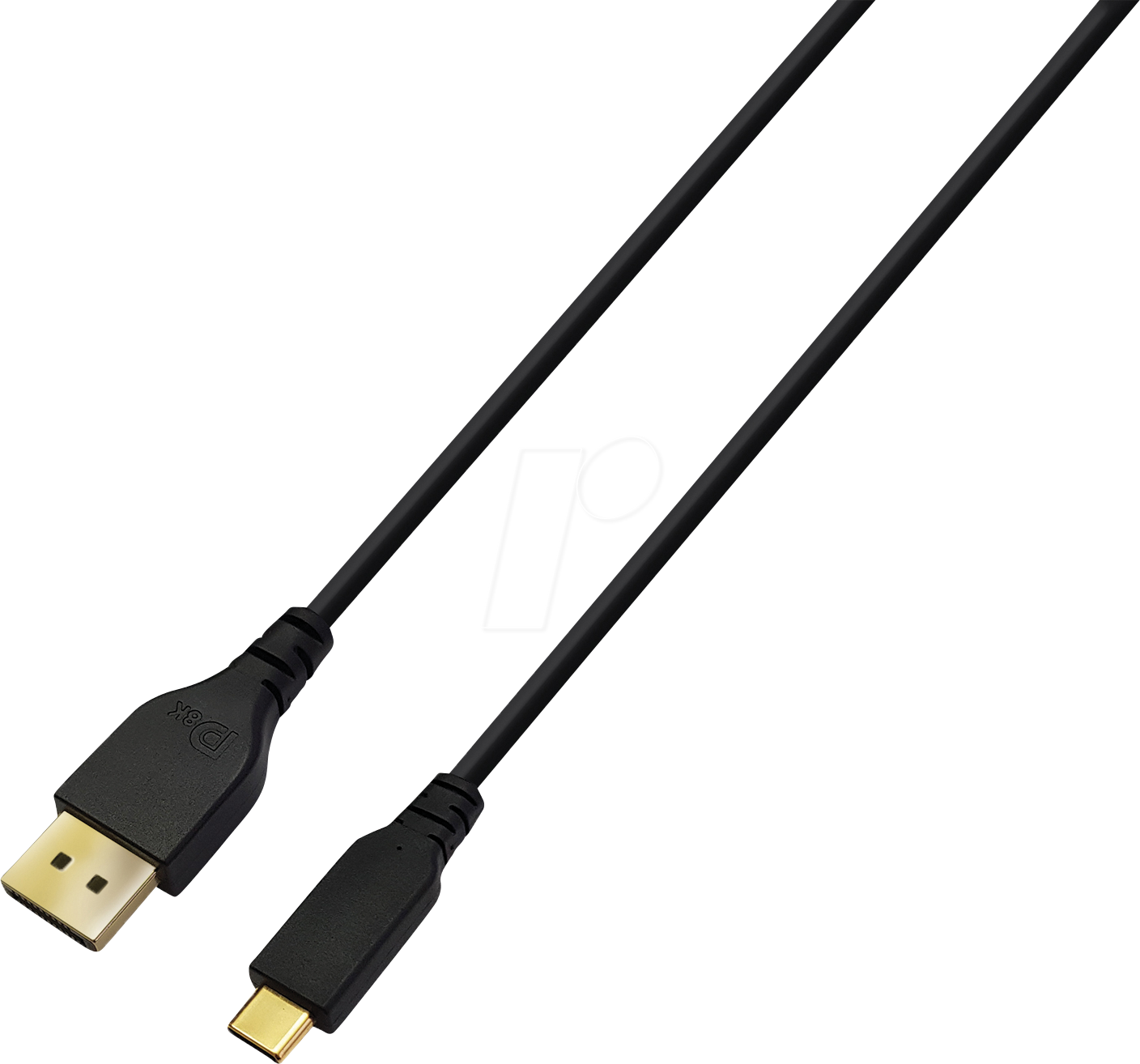 TTL USBC-DP-1,0M - USB C Stecker auf DP Stecker, DP 1.4, 8K@60 Hz, 1 m
