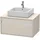 Duravit Waschtischunterschrank 1 Auszug 80 x 42,6 x 55 cm Taupe Matt