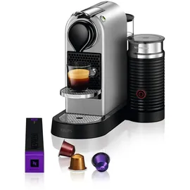 Krups Nespresso Citiz & Milk XN 761B silber + Aeroccino