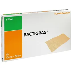 Bactigras Antiseptische Paraffingaze 15x 10 St