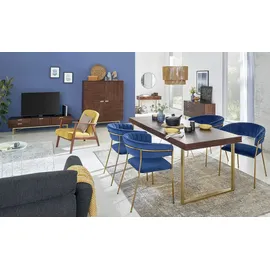 Smart Rada Webstoff fein 64 x 76 x 83 cm gelb