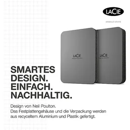 LaCie Mobile Drive Secure 2 TB Gen 1 USB 3.2