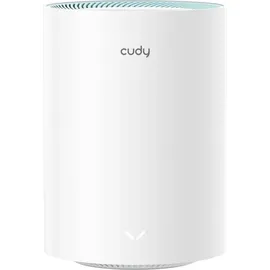 Cudy M1300 1-PACK mesh wi-fi system Dual-band (2.4 GHz / / ) Wi-Fi 5 (802.11ac) White Internal, Router, Weiss