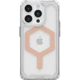 Urban Armor Gear Plyo MagSafe Backcover Apple iPhone 15 Pro Ice, Transparent, Roségold MagSafe komp