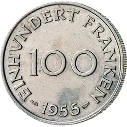 Die einzigen Münzen des Saarlandes nach dem Zweiten Weltkrieg!