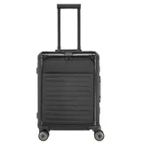 4W Trolley With Front Bag S Black