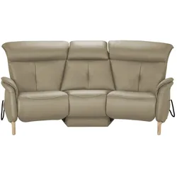 himolla Einzelsofa Leder  4708 , braun , Maße (cm): B: 216 H: 97 T: 119.0