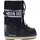MOON BOOT für Damen. 80D1400440 Icon Nylon Stiefel schwarz 31-34 Wohnung, Keine, Lässig, Schnee