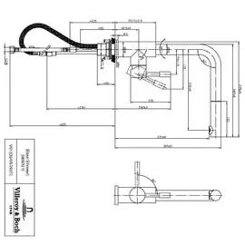 Villeroy & Boch Steel Shower anthracite 96970105