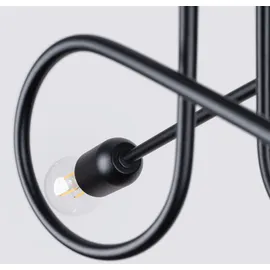 Sollux SL.1472 Kronleuchter LOOP 2 Schwarz