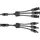 EnjoySolar Solarstecker T Verteiler 3-Fach mit 20 cm Kabelverlängerung