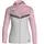 Jako Damen Kapuzenjacke Iconic Soft grey/dusky pink/anthra Light 34