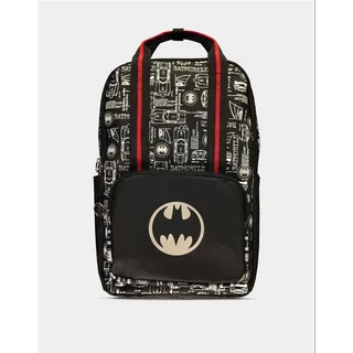 Batman Warner - Batman - AOP Backpack Black - Schwarz