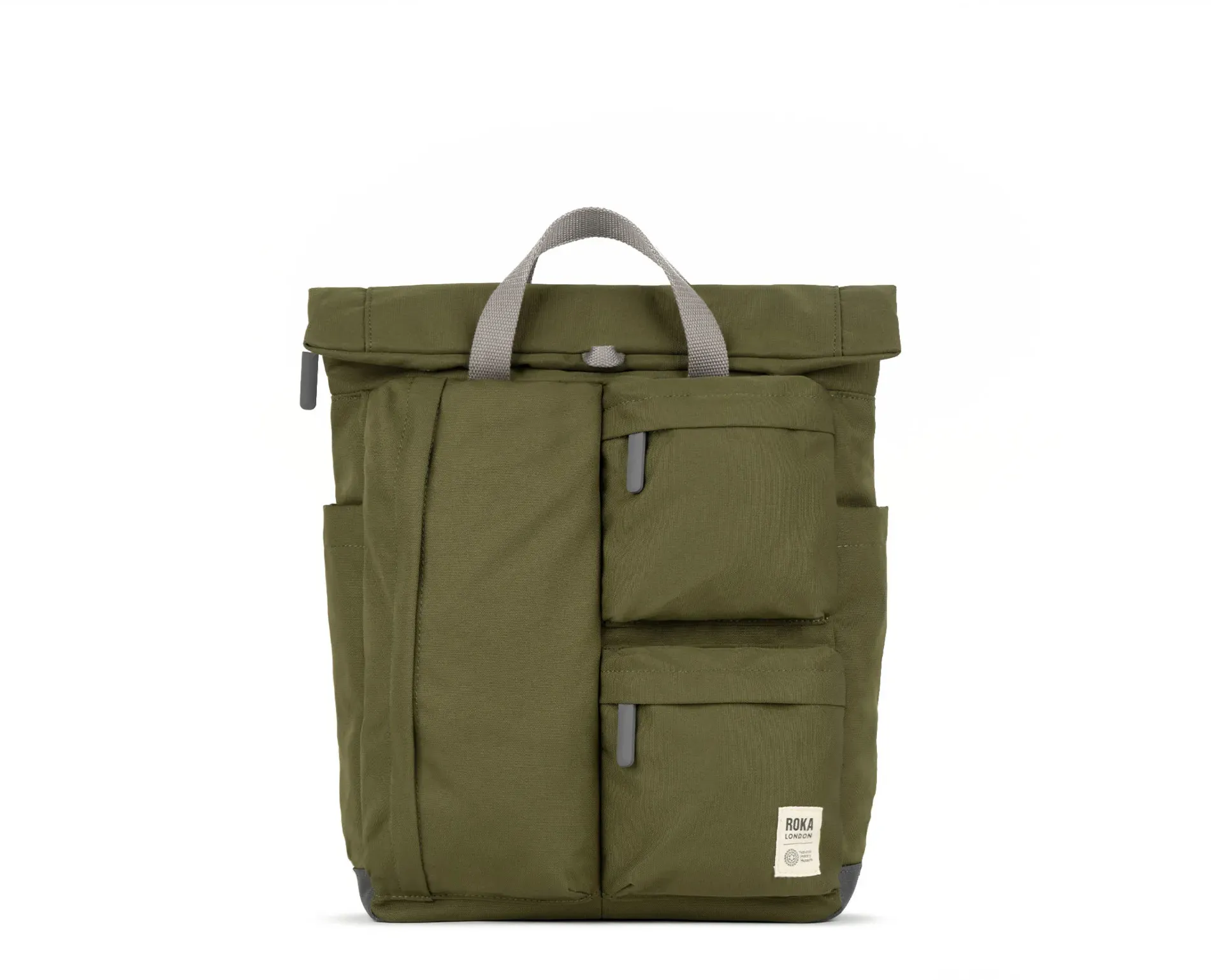 Roka London Rolltop Waterhouse Medium - Moss Koffer24