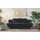 Sofa.de Schlafsofa Mikrofaser mit Bettkasten 2-Sitzer Grau