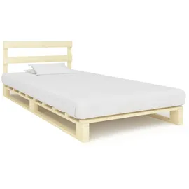 vidaXL Palettenbett 100 x 200 cm Braun