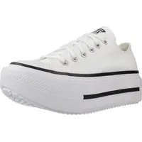 Converse Chuck Taylor All Star Lift Double Stack Ox Weiß Weiß, 38