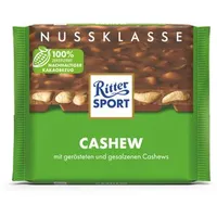 Ritter-Sport Tafelschokolade Cashew, 100g