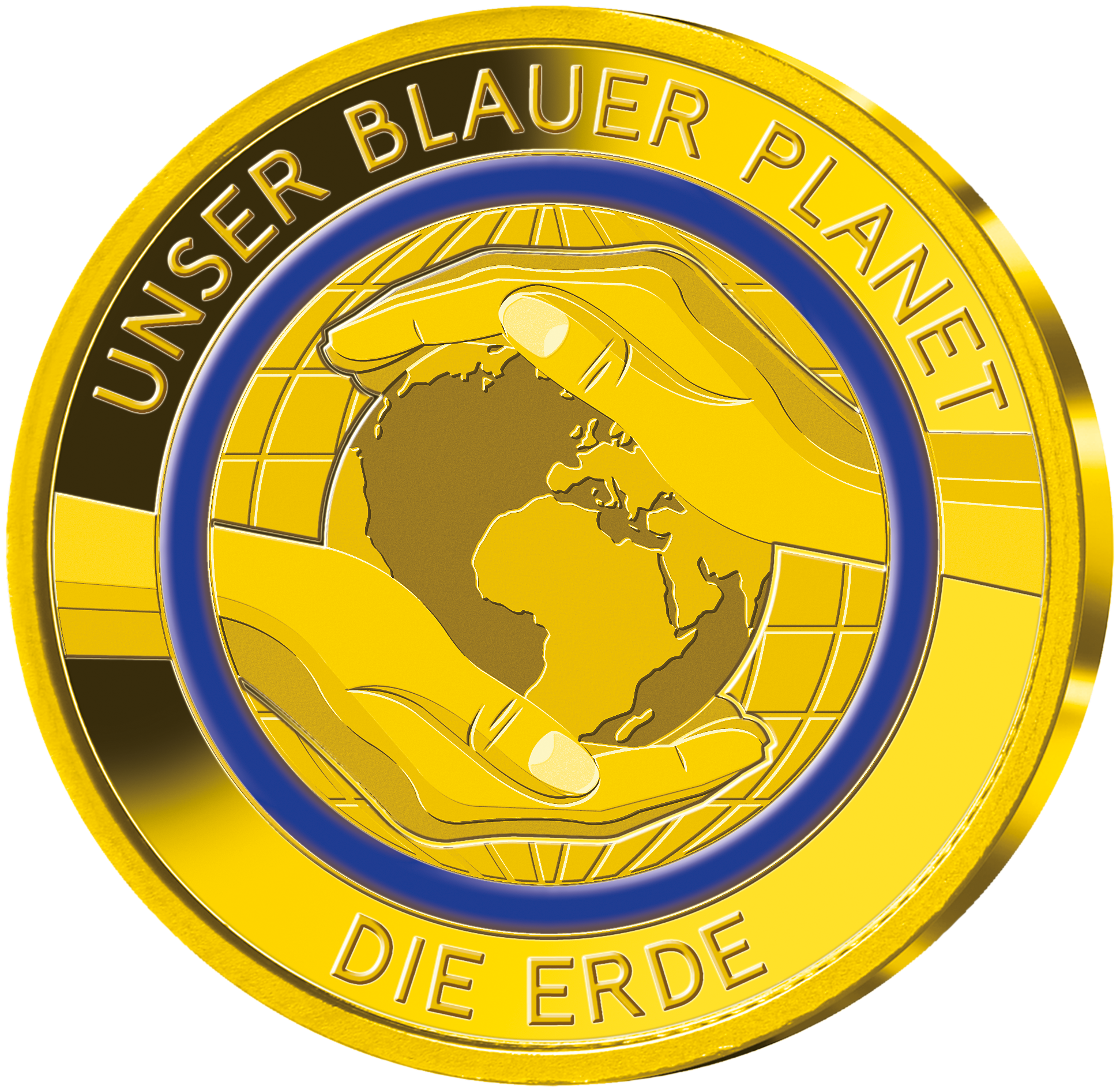 Die Klimazonen der Erde in reinstem Gold – Ihr Start: Gedenkprägung "Unser Blauer Planet – Die Erde"!