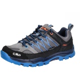 CMP Rigel Low Shoe Wp Trekking-& Wanderhalbschuhe, Graffite-Oltremare, 41