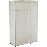 MSV Kleiderschrank 110 x 174,5 x 45 cm Grau