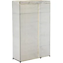 MSV Kleiderschrank 110 x 174,5 x 45 cm Grau