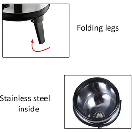 ich-zapfe Thermobehälter, Thermogetränkebehälter, Getränkebehälter mit Zapfhahn - 10L
