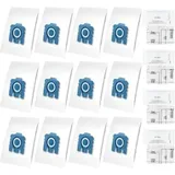 Hyclean 3d Fjm Staubsaugerbeutel Für Miele (12 Beutel, 2 Motorfilter, 2 Abluftfilter) Staubsaugerbeutel Für Miele Gn Xxl-packung, Alternative Zu Miele 9917730 Gn Hyclean 3d