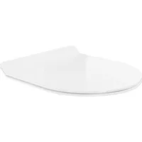 Mexen Sitz mit Absenk-Automatik schlank, duroplast, Weiß - 39010100