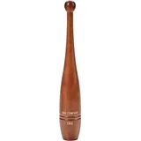 Bad Company Wooden Indian Club Bell I Schwungkeule aus gepresstem Holz inkl. Versieglung I 1 kg
