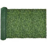 Vevor Künstliche Hecke, 3000x1000x45mm, Künstliche Pflanzenwand, Buchsbaumpaneel für Dekoration im Innen- & Außenbereich & Efeu-Zaunbedeckung, Sichtschutz-Hintergrundwand, Heckenschirm für den Garten