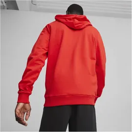 Puma teamGOAL Casuals Kapuzenjacke Herren 01 red/white XXL