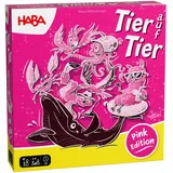 HABA Spiel Tier auf Tier Pink Edition 1er Pack