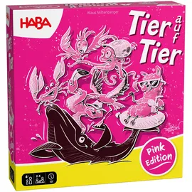 HABA Spiel Tier auf Tier Pink Edition 1er Pack