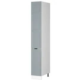 Vicco Apothekerschrank Fame-Line 30 x 58 x 206,8 cm Hellblau/Grau