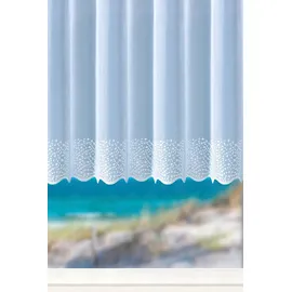 WECKBRODT Stickereistore ¦ weiß ¦ Synthetik ¦ Maße (cm): B: 450 H: 1