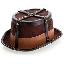 Zylinder "Steampunk-Riemen"