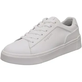 Bugatti Sportliche Schnürschuhe für Herren, weiß, Größe 42 EU