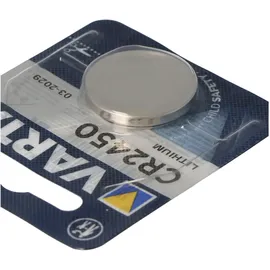Varta Batterie passend für Ledvance SMART+ Mini Switch, Osram SMART+ Mini Switch Dimmschalter 1x Varta CR2450 Lithium Batterie IEC CR 2450