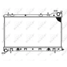 NRF 53711 Kühler, Motorkühlung
