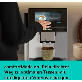 Siemens iQ700 EQ900 plus Kaffeevollautomat Edelstahl