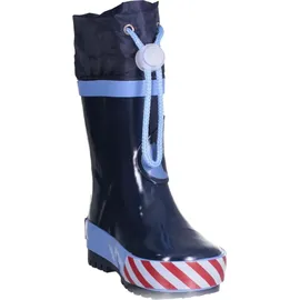 Playshoes Gummistiefel Baustelle blau 28/29