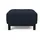 Innovation Living Polsterhocker 100% Polyester 65 x 40 x 65 cm Blau