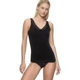 Triumph Tanktop mit Spitzenbesatz Modell Feel of Modal Black, XL