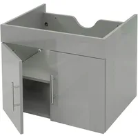 Mendler Waschbeckenunterschrank HWC-D16, Waschtischunterschrank Waschtisch Unterschrank Badmöbel, MVG hochglanz