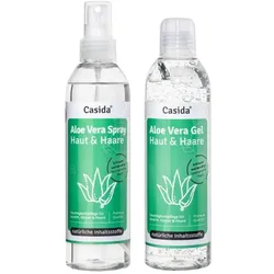 ALOE VERA GEL+Aloe Vera Spray Set 2X200 ml