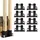 Trutzholm Holzstapelhilfe Stahl 34 x 10 cm 8 Stk schwarz